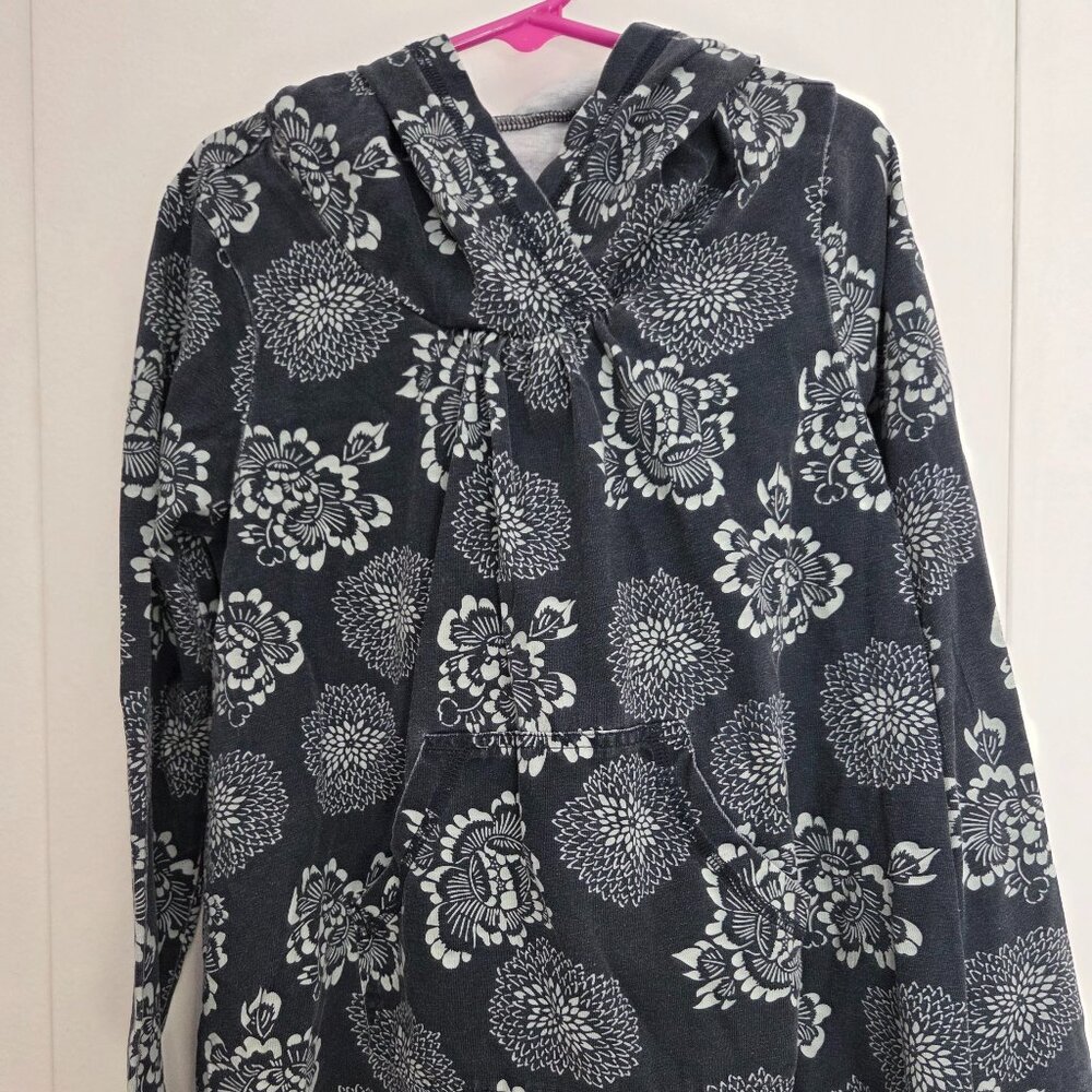 Tea Collection hooded tunic top, size 8
